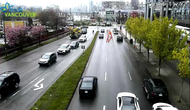 Main St & Terminal Ave - West