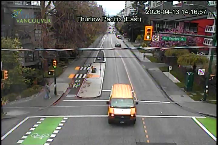 Thurlow St & Pacific St - W