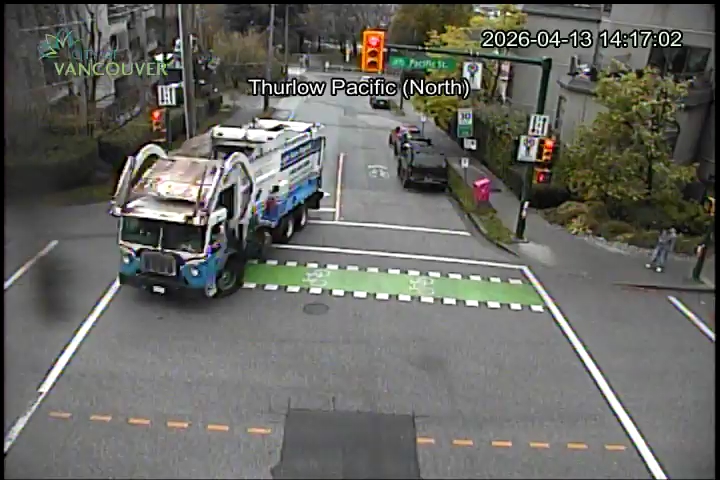 Thurlow St & Pacific St - S